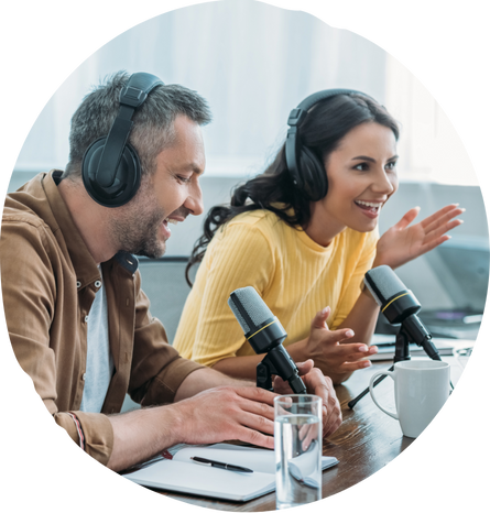 Monetize your
                  podcast